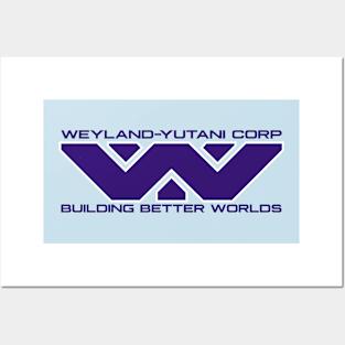 WEYLAND-YUTANI : Groovy tie dye Posters and Art